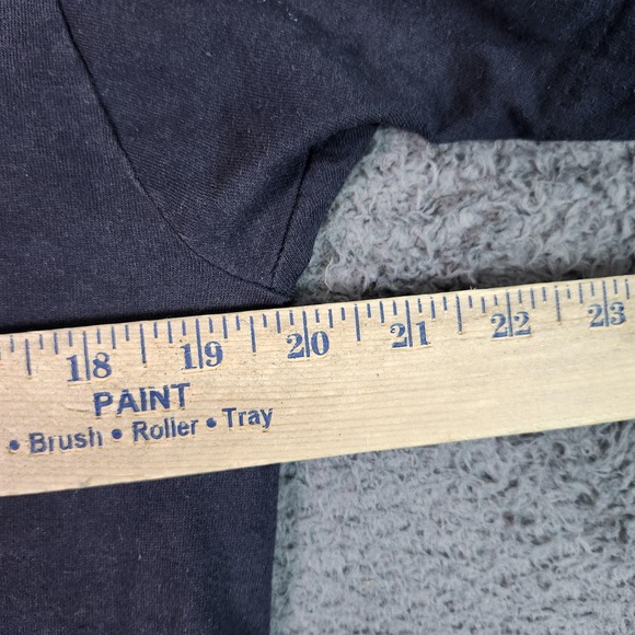 Vintage Fruit Of The Loom Shirt Mens Large Black Colorful Patchwork Graphic Tee - Picture 3 of 6